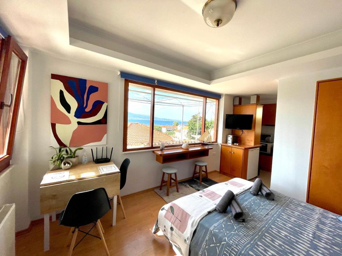 Nafpaktos Castle Studio ภายนอก รูปภาพ